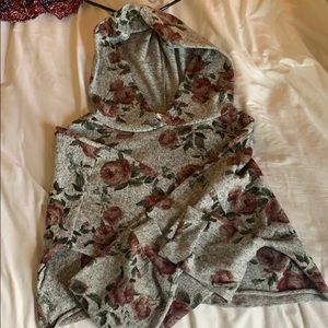 long sleeve crop top